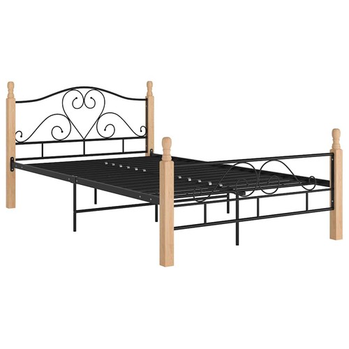 Bed frame metal bedroom - bed,