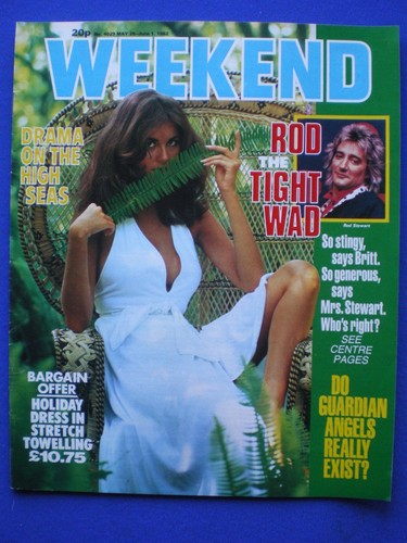Weekend magazine rod stewart - weekend,