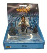 REVELL EPIXX PIRATES 20118 KAYLA FEMALE WOMAN PIRATE ACTION FIGURE & ACCESSORIES