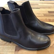 Clifford James Chelsea Boots Size 7 Dark Brown Leather Pull On Men’s Shoes