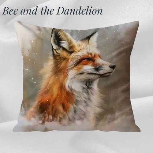 Gorgeous fox plush cushion - plush,