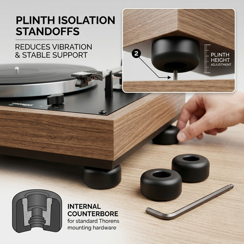 4pc plinth standoffs spacers - plinth,
