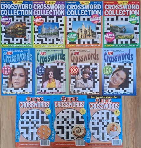 Crossword puzzle books - 11,