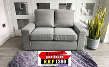 RRP:£399 IKEA KIVIK COMPACT TWO SEATER TIBBLEBY LIGHT GREY SOFA STUDIO/BEDROOM