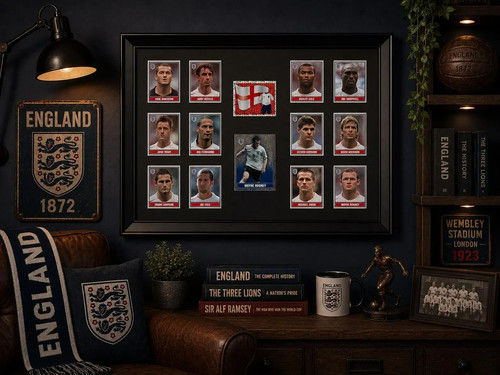 England framed stickers - england,