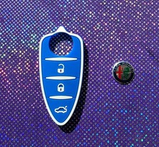 BLUE 3 Button Remote Key