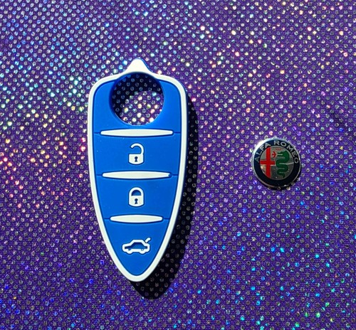 Blue button remote key - 3,