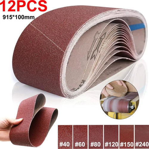 12pcs 100 915mm - x, sanding