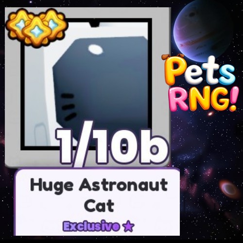 Pets rng huge astronaut cat - rng.,