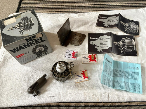 Nsu wankel engine 4 - engine, 4.9cc
