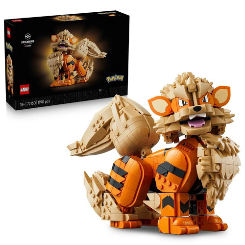 Lego pokémon arcanine - pokémon™,