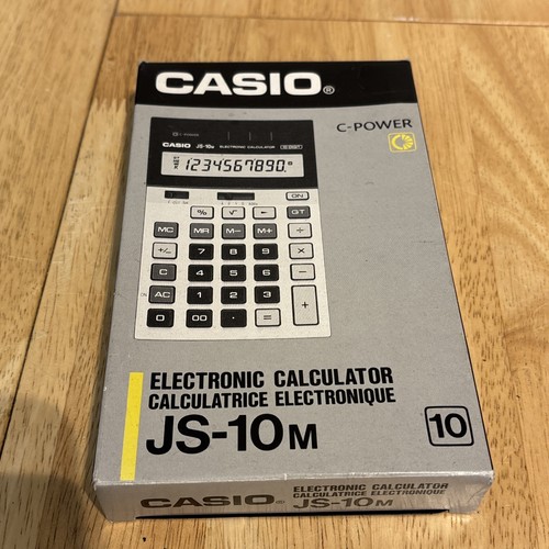 Vintage casio 10m - vintage, js-10m