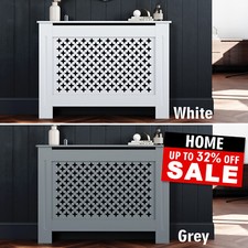 Radiator Cover MDF Wood Cross