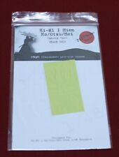 Ki-61 I a/b/c Hien Canopy Mask