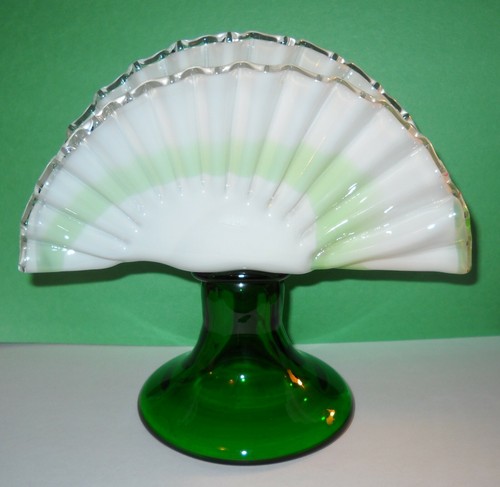 Art glass fan - art,