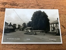1951 photo postcard . tilshead village ! burgess brothers lavington
