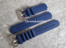 Genuine OEM Tudor Pelagos 22mm Blue Rubber/Titanium Full Divers Strap Set NEW!