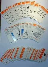 Epic Warhammer 40k Squat Army Cards, 2nd edition. Complete set