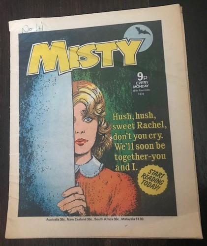 Misty comic november 18th 1978 - comic,