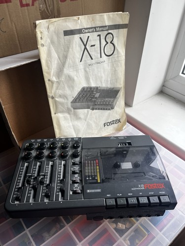 Fostex x18 cassette recording - x18,