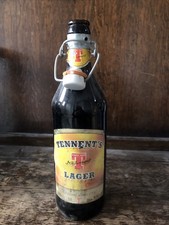 Tennents Lager Rare 568ml Bottle With Grolsch Style Top 1990s