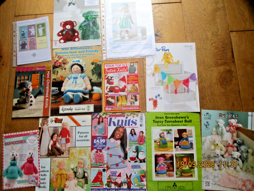 Job lot vintage knitting - lot,