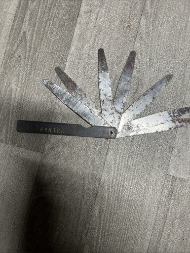 Vintage feeler gauge 1000 - vintage, 1/1000
