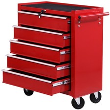 Homcom tool trolley with - homcom,