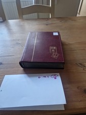 Stamp albums with stamps - stamp,