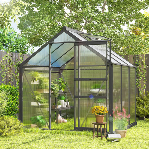 6x6ft polycarbonate greenhouse - polycarbonate,