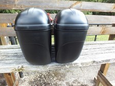 Givi E21 panniers and set of carrier fitments from a Burgman 650