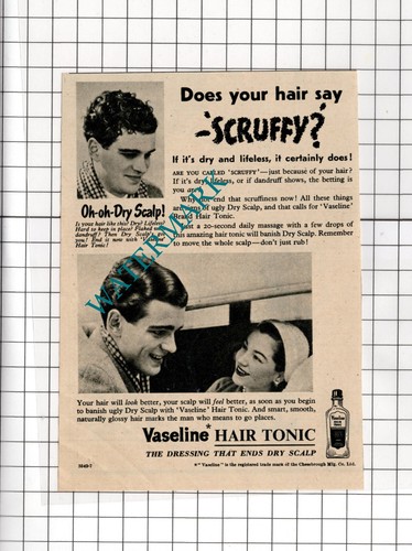 Vaseline hair tonic - vaseline,