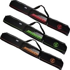 BRUBAKER 'Race Champion' Double Roller Ski Bag With Wheels 170cm or 190cm