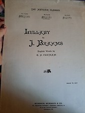 Lullaby, Brahms, Mayfair