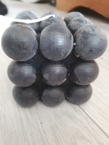 Bubble cube candle - bubble,
