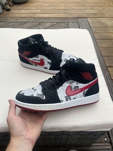 Size air jordan mid - air,