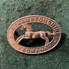 Northamptonshire Yeomanry, Cap