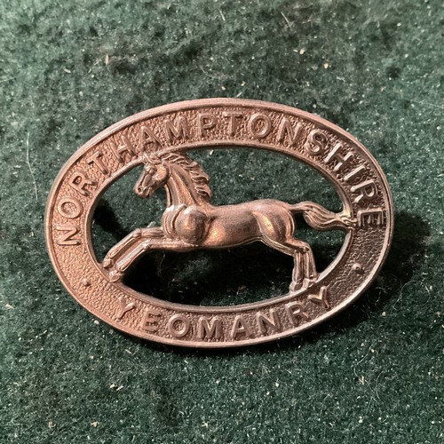Northamptonshire yeomanry cap - yeomanry,,
