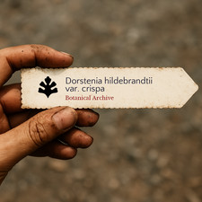 Dorstenia hildebrandtii var