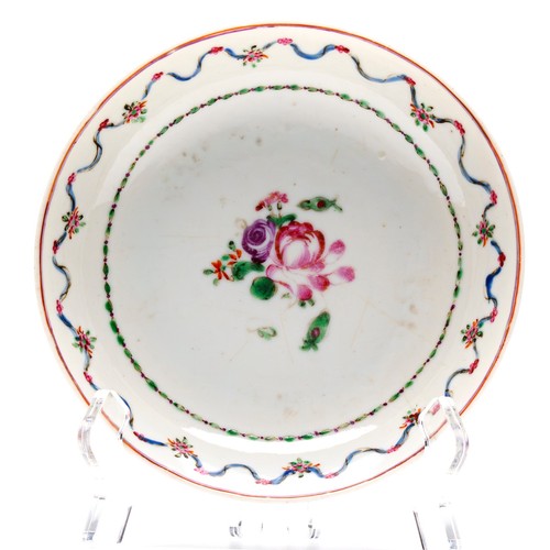 Chinese porcelain saucer - porcelain,