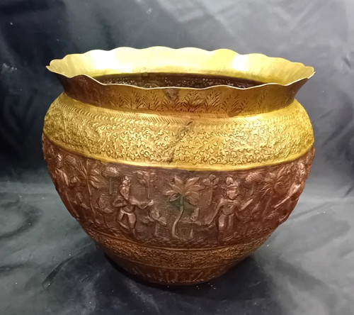 Large antique vintage copper - large,