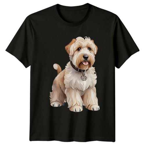 Wheaten terrier dog - "we",