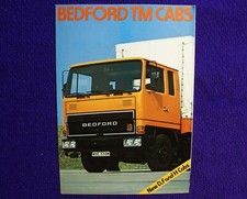 BEDFORD TM NEW D F H CABS TRUCK LORRY CHASSIS BROCHURE SPECIFICATION  1974