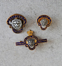 British Legion - The Royal British Legion Vintage Enamel Badges X3