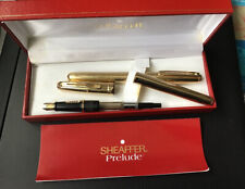Sheaffer Prelude Gold plated  Fountain  & Ballpoint Pen - mint