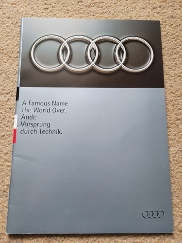 The audi model range - model, brochure