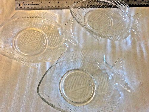 Appetizer plates fish design - plates,