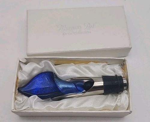 Murano glass bottle stopper - murano, &