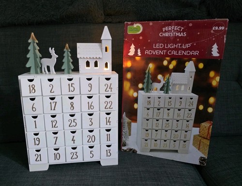 Christmas led light wooden - christmas,