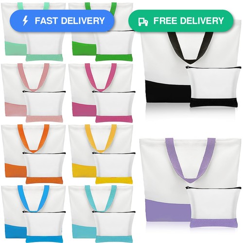 Pack sublimation blank tote - 20,